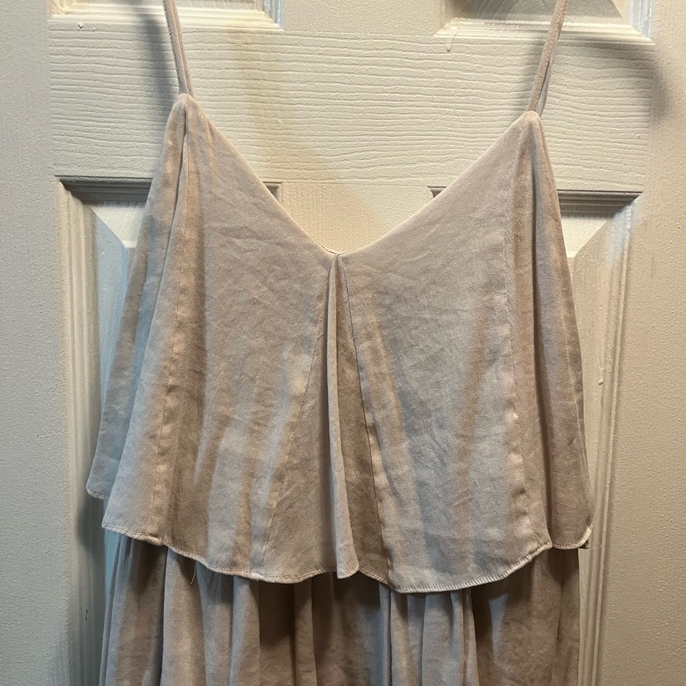Elegant Cream Women's Tunic Top